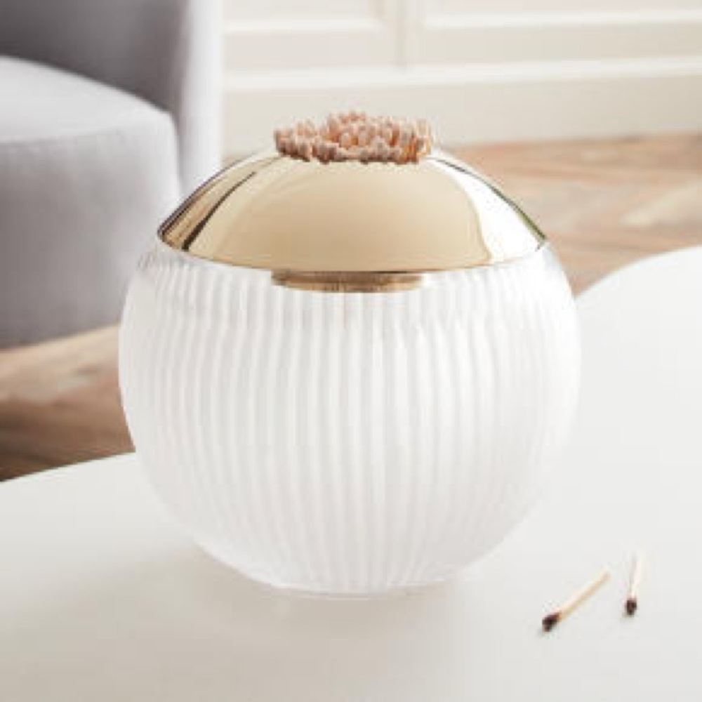 CB2 Curve Ball Match Striker Candle Piece